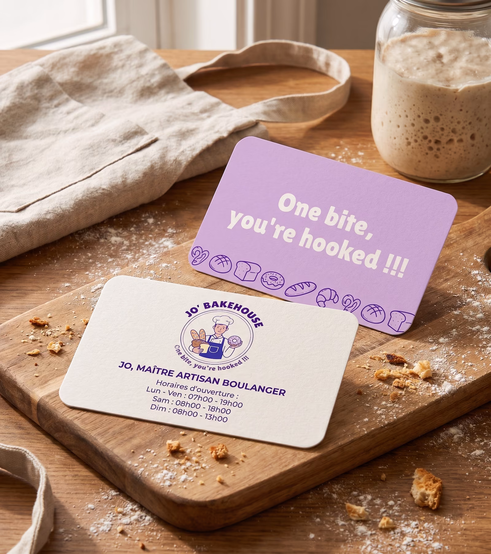Cartes de visite Jo'Bakehouse