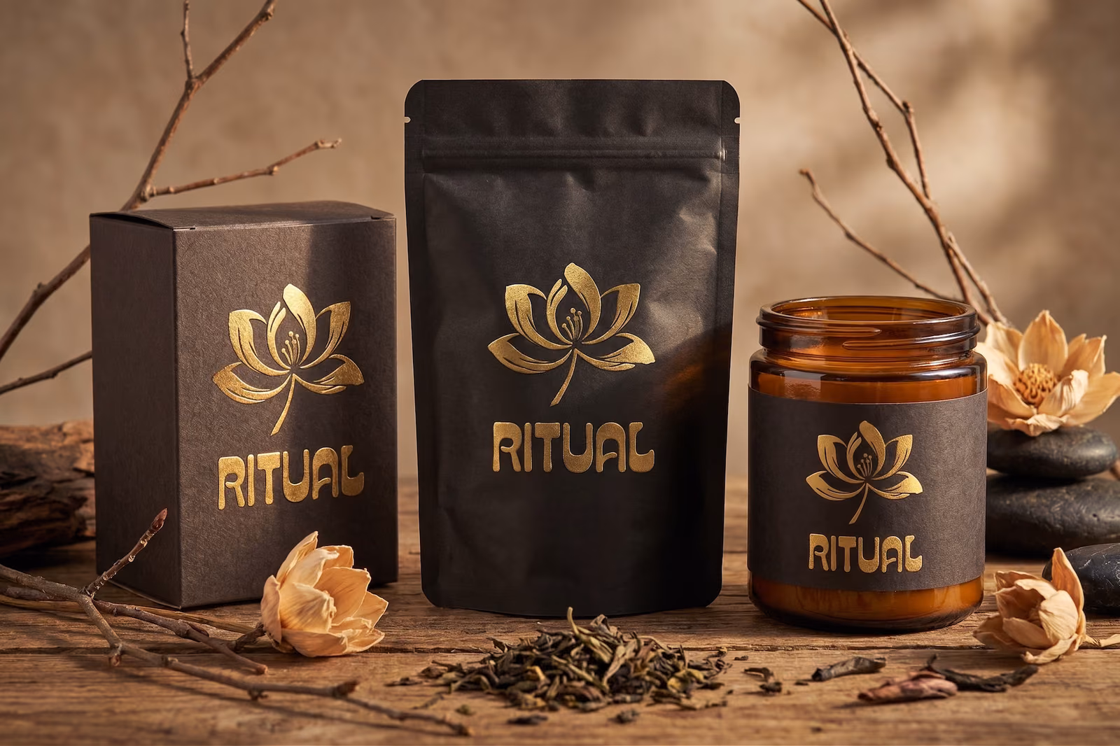 Mockup Ritual Packaging