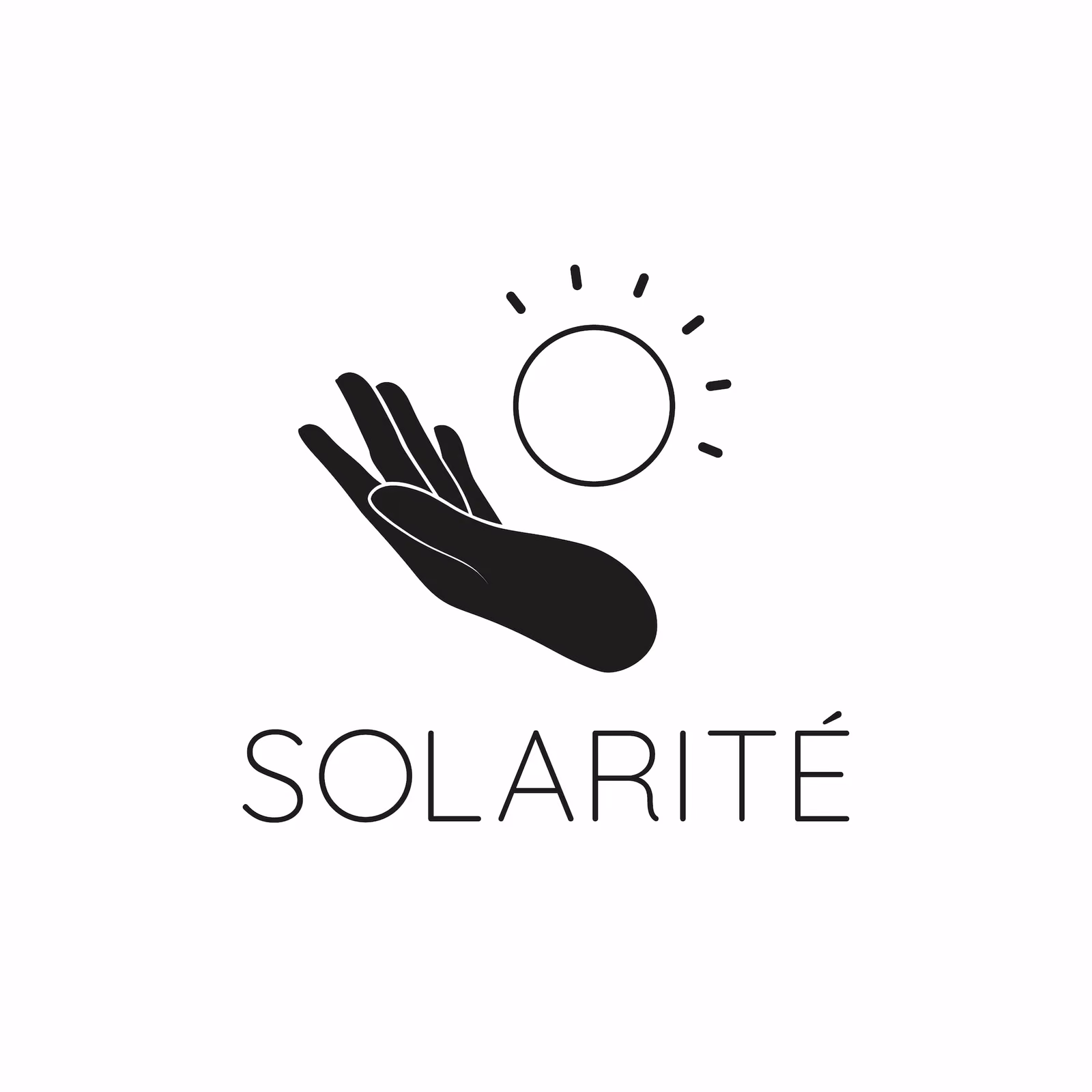 Logo Solarité Noir sur fond clair