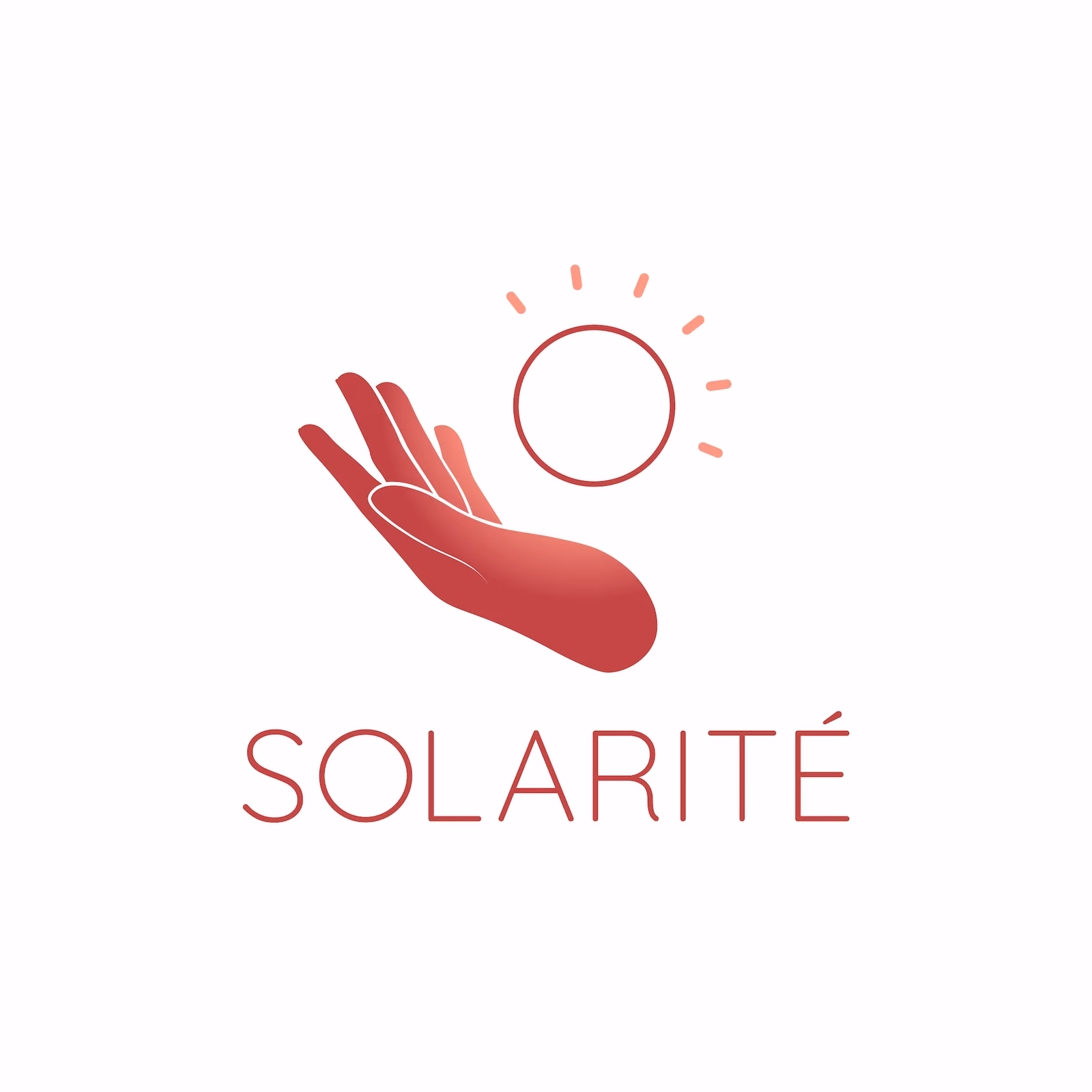 Logo Solarité Rouge sur fond clair
